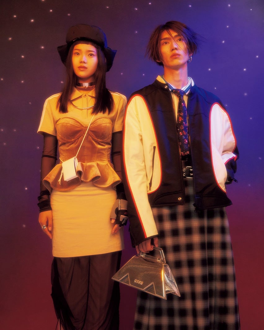 「暴太郎戦隊ドンブラザーズ」樋口幸平＆志田こはく「NYLON」初登場 コズミックな世界観で魅せる