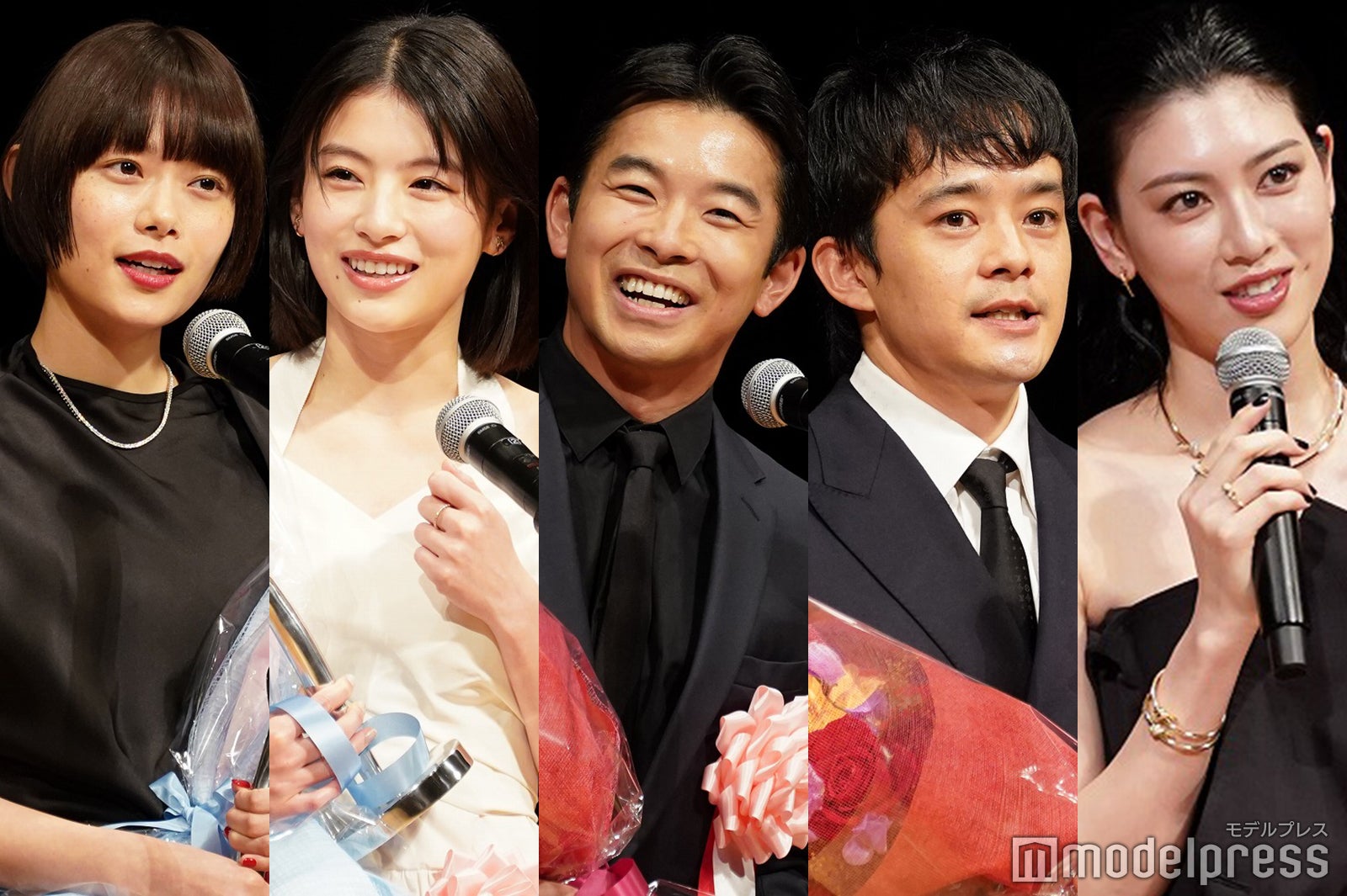 杉咲花・仲野太賀・出口夏希ら、スタイル際立つ華やかドレス＆スーツ姿で豪華集結 受賞の喜び語る【第46回ヨコハマ映画祭】