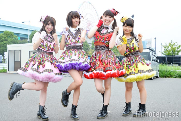 Re:ガールズ(左から)大塚チサト、千畝あずみ、福井有彩、宮森ひなた (C)モデルプレス