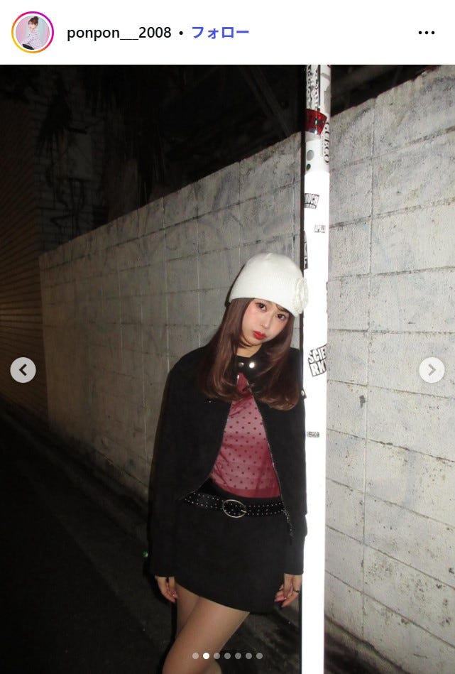 瀬川陽菜乃Instagramより