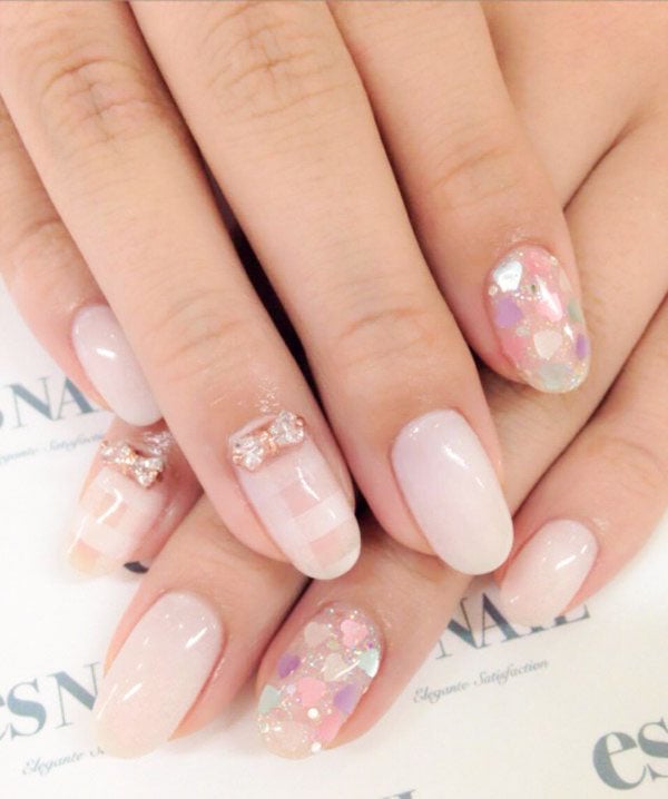 ラブリーなデザインに／画像提供：esNAIL