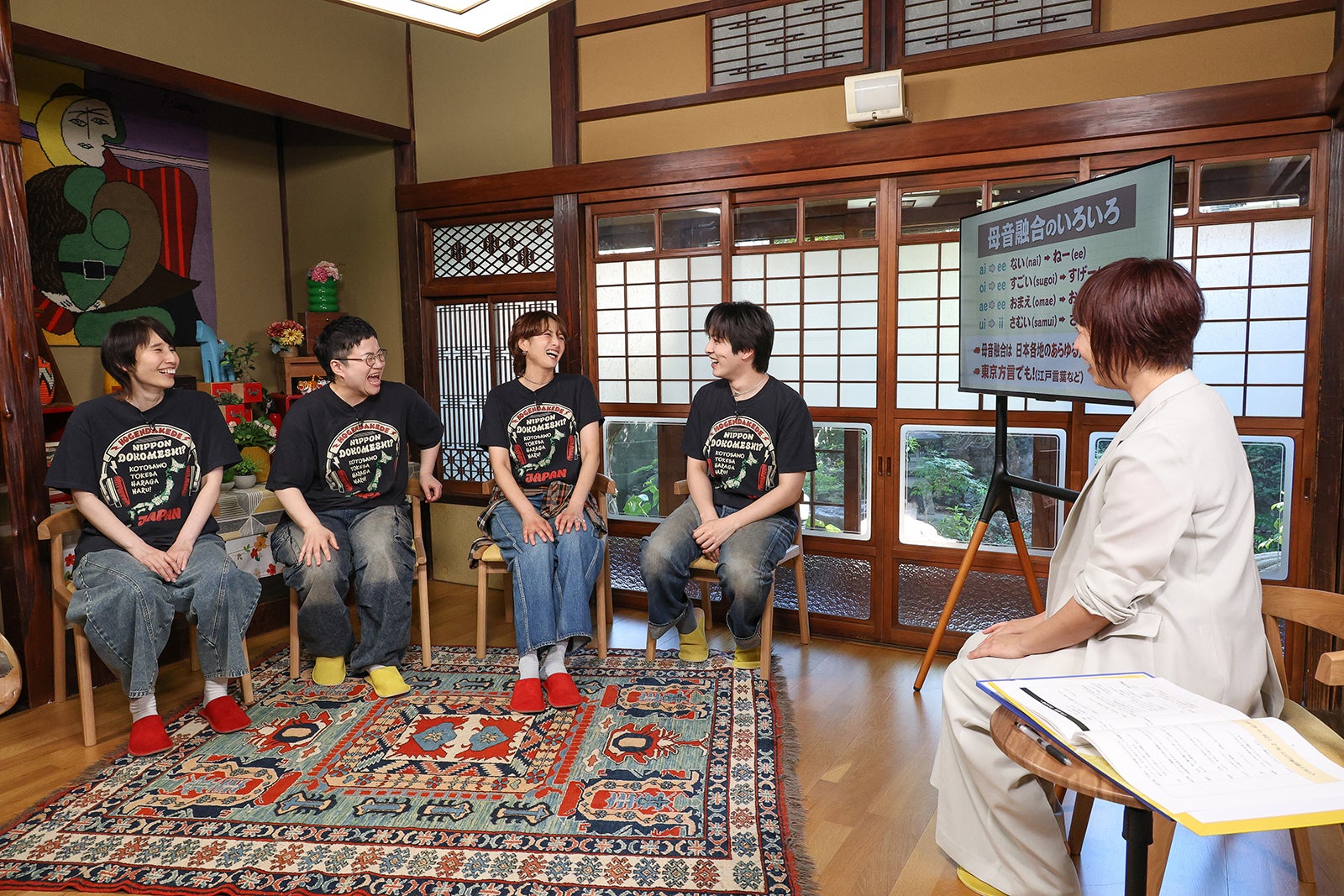 箕輪はるか、近藤春菜、吉瀬美智子、吉田仁人（提供写真）