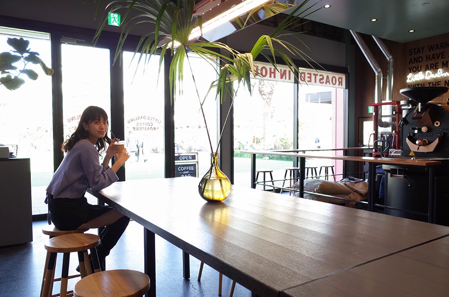 Little Darling Coffee Roasters店内