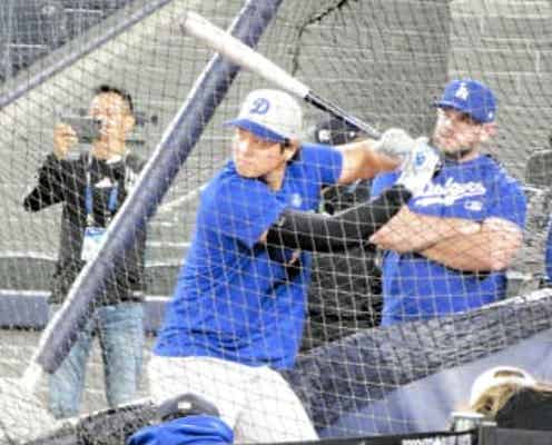 景気づけ150m弾!大谷翔平がこじ開けるWS連覇の扉 休日返上でフリー打撃、5連発含む柵越え14本