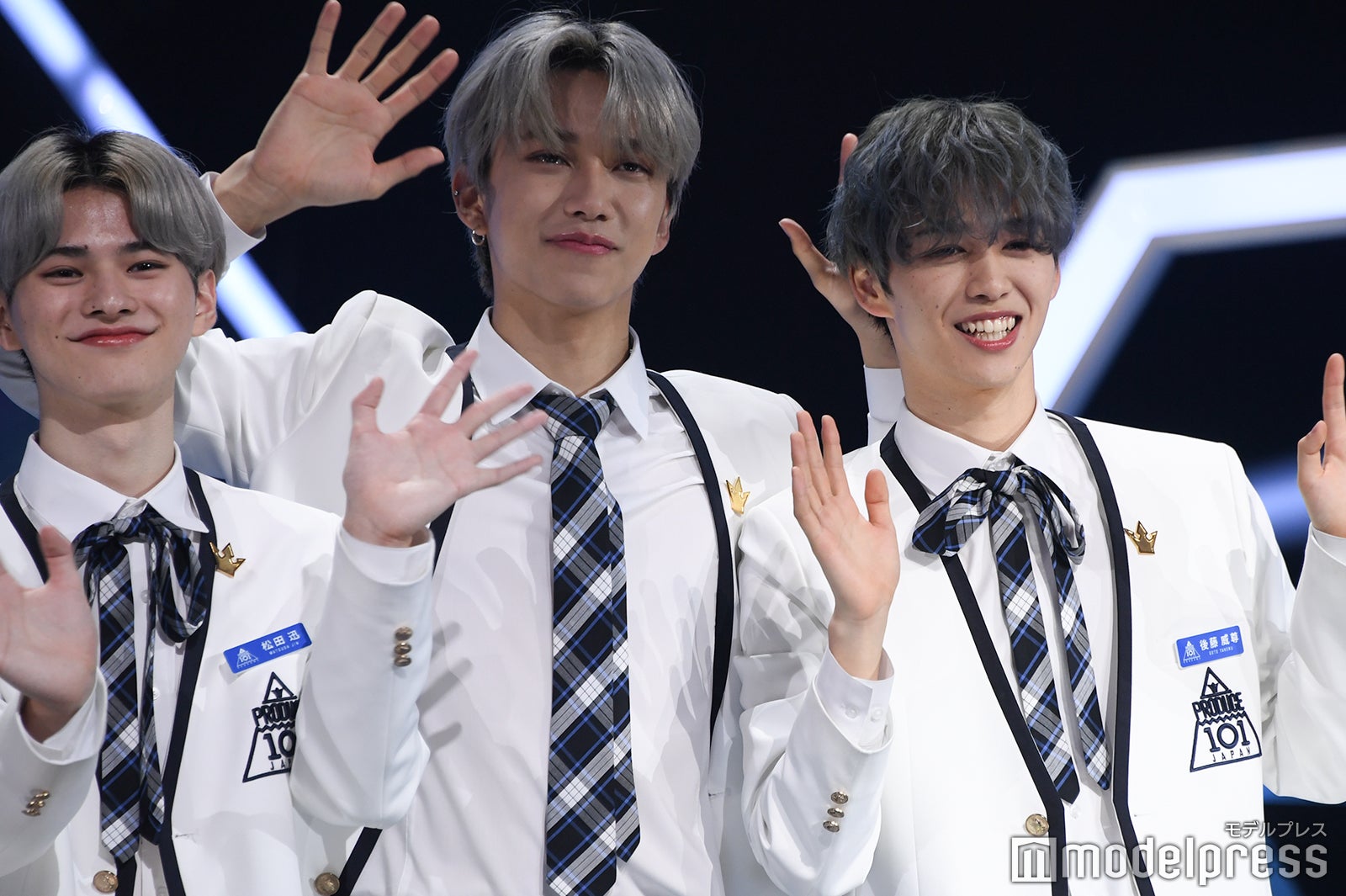 松田迅、池崎理人、後藤威尊（C）モデルプレス