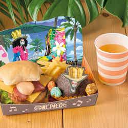 “ソウルキング”ブルックのノリノリ♪ キッズバーガーセット※6歳までの子ども向け/画像提供:ユニバーサル・スタジオ・ジャパン
