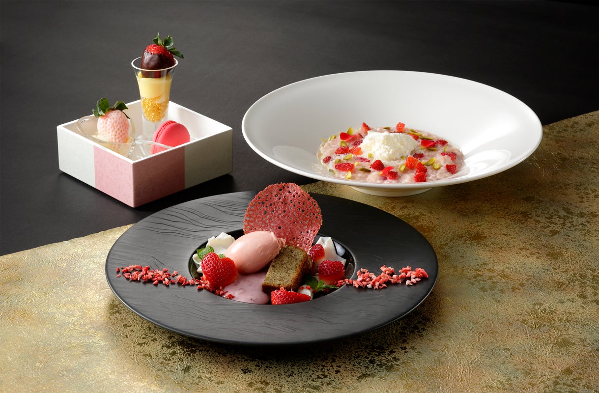鉄板焼「さがみ」のデザートコース仕立て／画像提供：横浜ベイシェラトン ホテル＆タワーズ