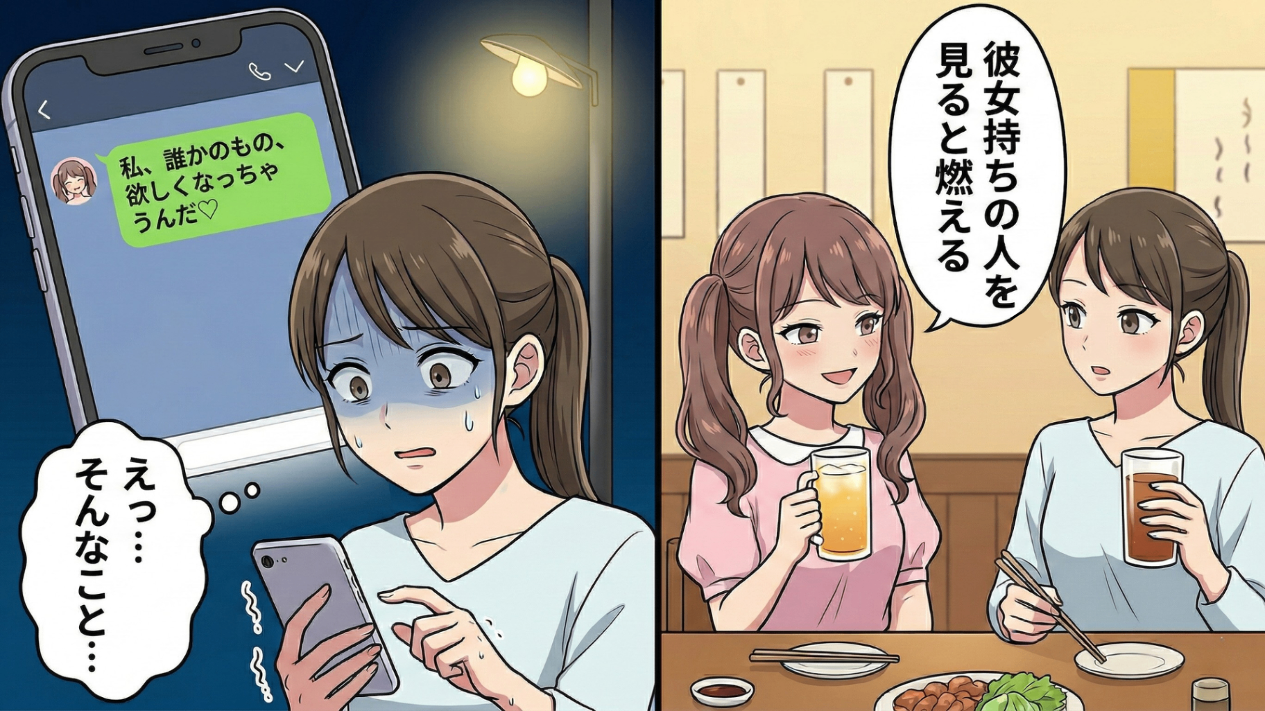 「他人の彼氏を奪うのが趣味」と笑う同僚。先輩の彼氏をターゲットにした彼女が、引き起こした【信じられない行動】に一同ドン引き...！