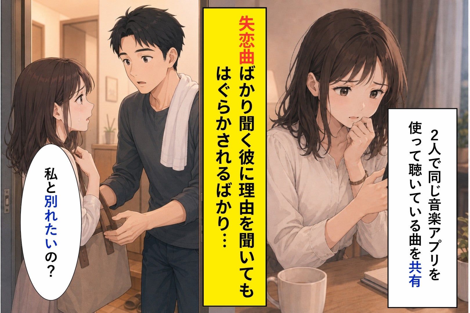 彼女に泣かれた俺が、まだ言えていなかった転職とプレイリストの本当の意味