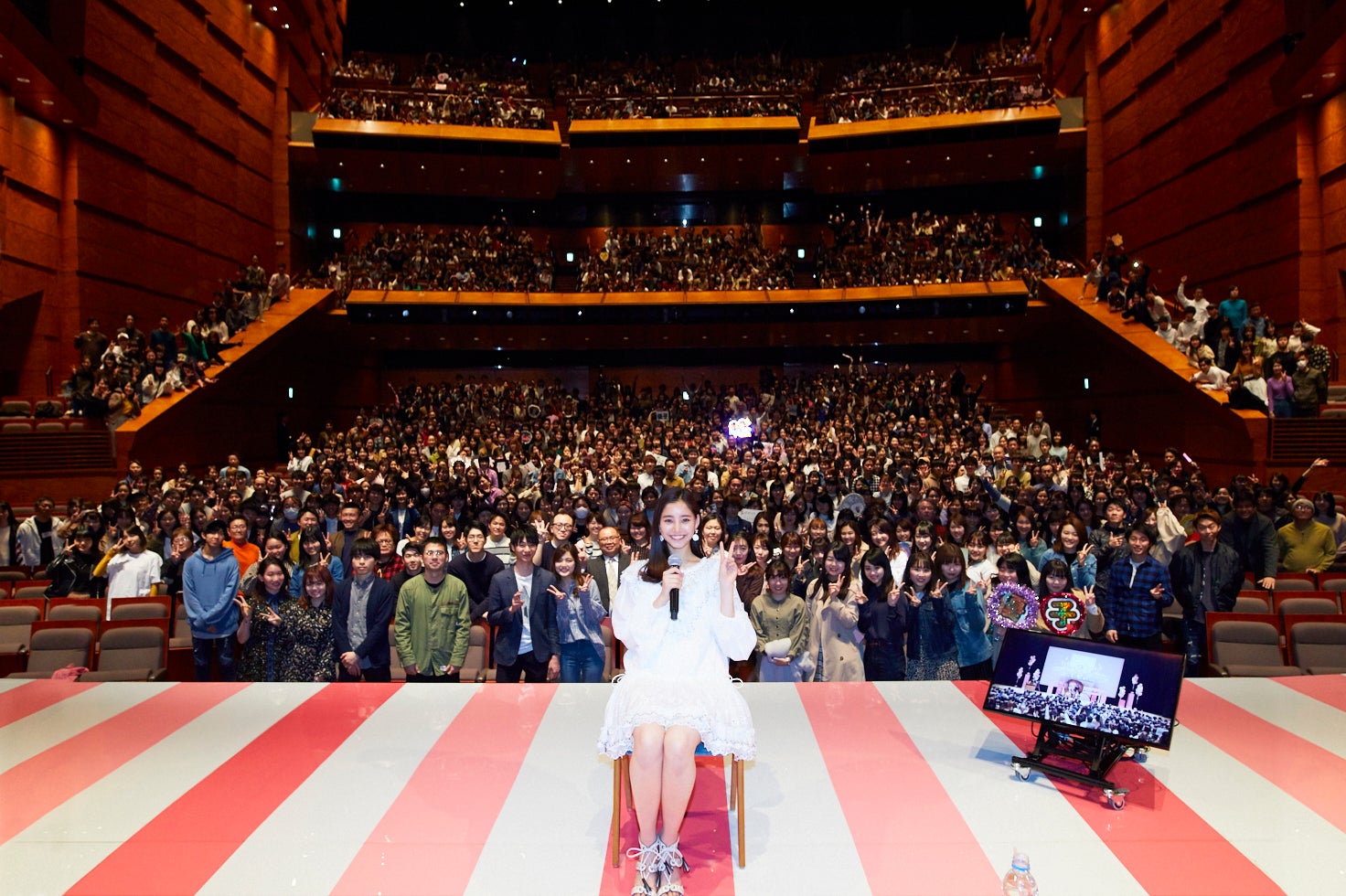 「新木優子First Fan Event！！ -ゆんぴょ応援隊集まれ！-」より（C）SDP