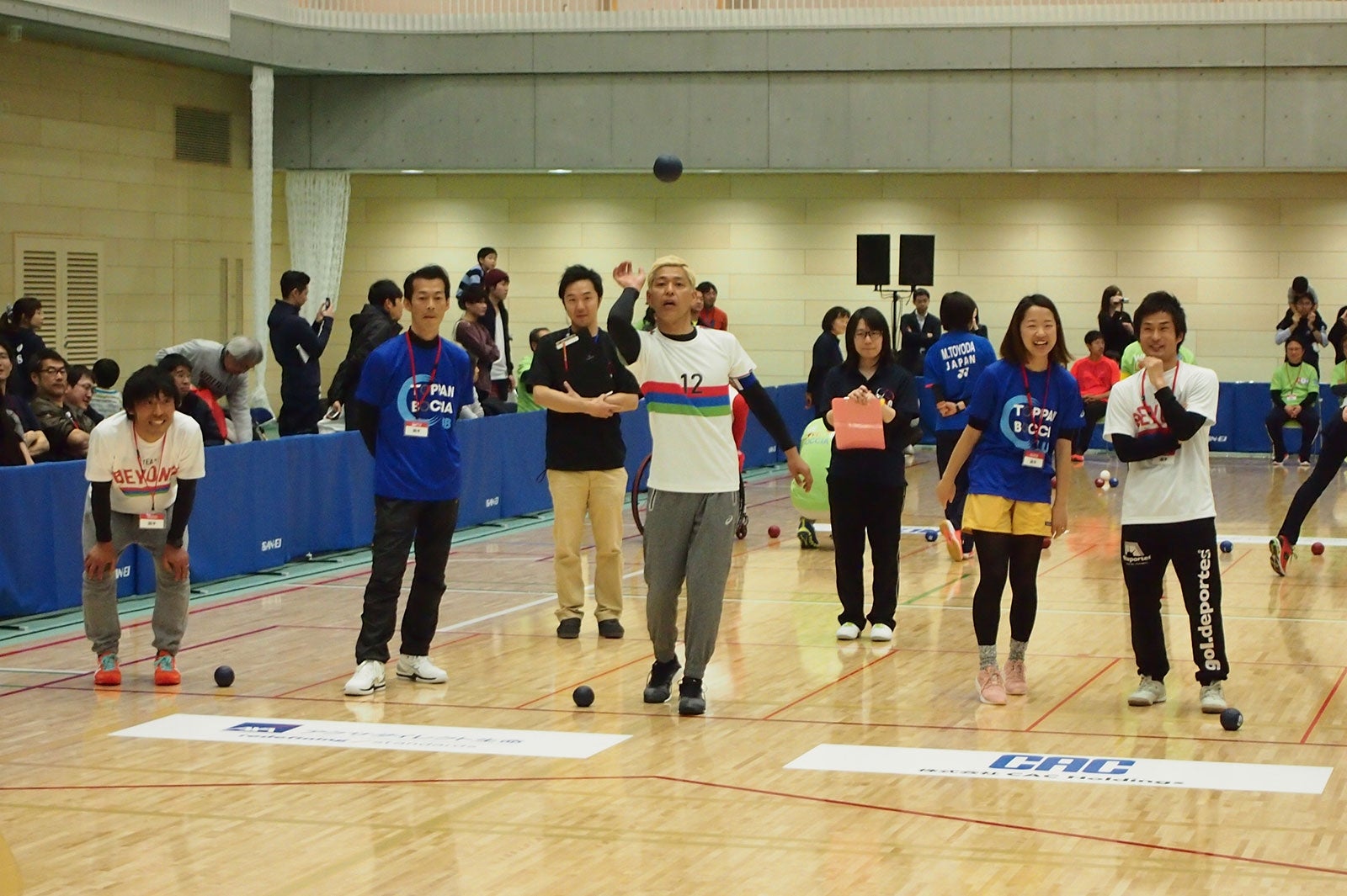 「2017ボッチャ東京カップ」の模様（提供写真）