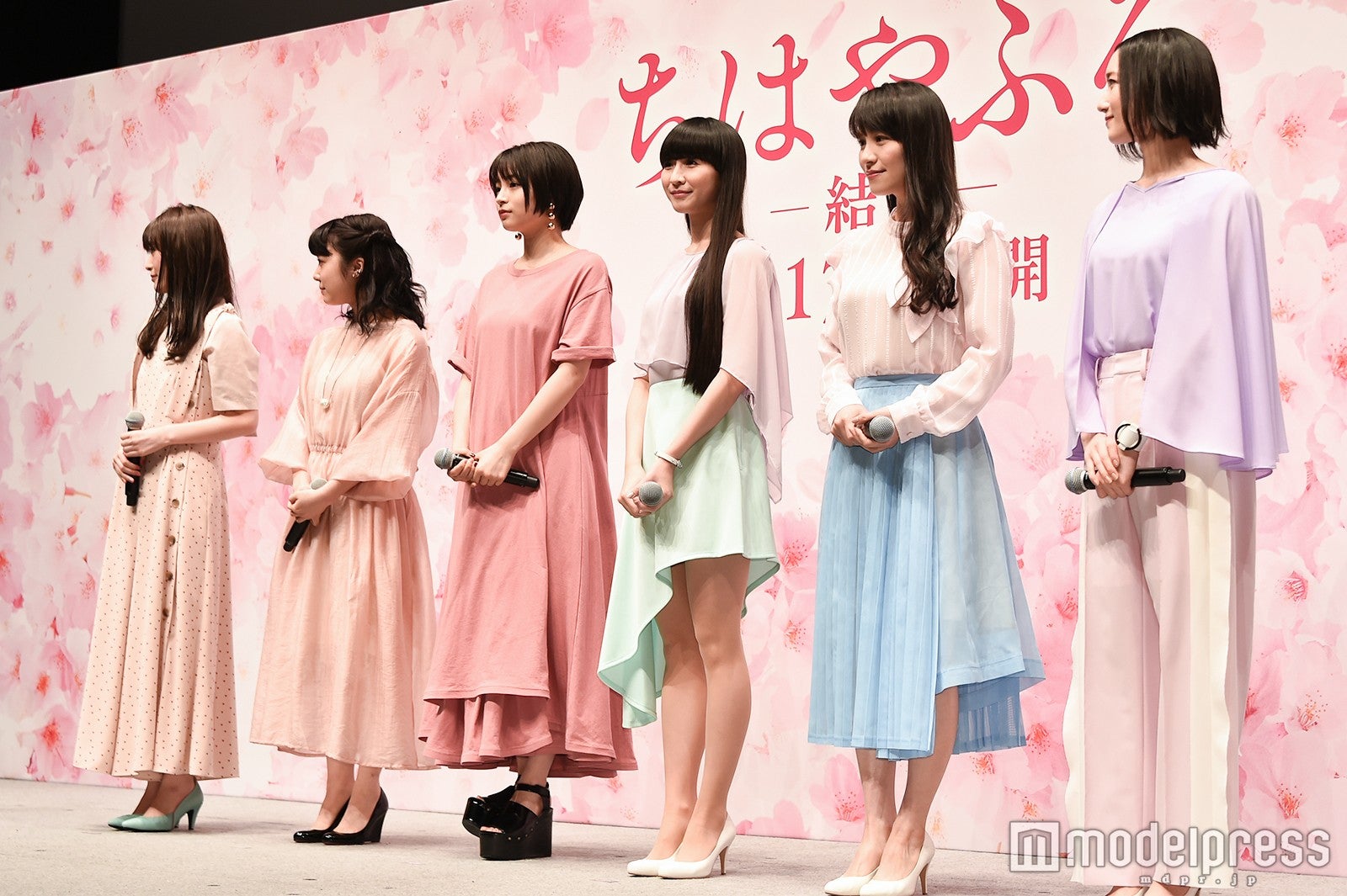 優希美青、上白石萌音、広瀬すず、かしゆか、あ～ちゃん、のっち （C）モデルプレス