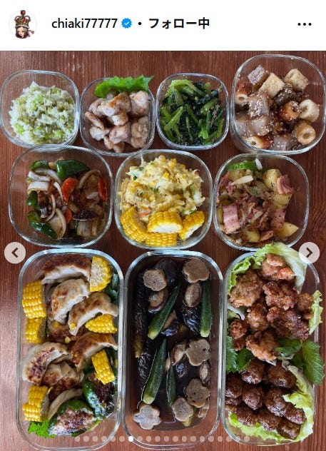 千秋 Instagramより