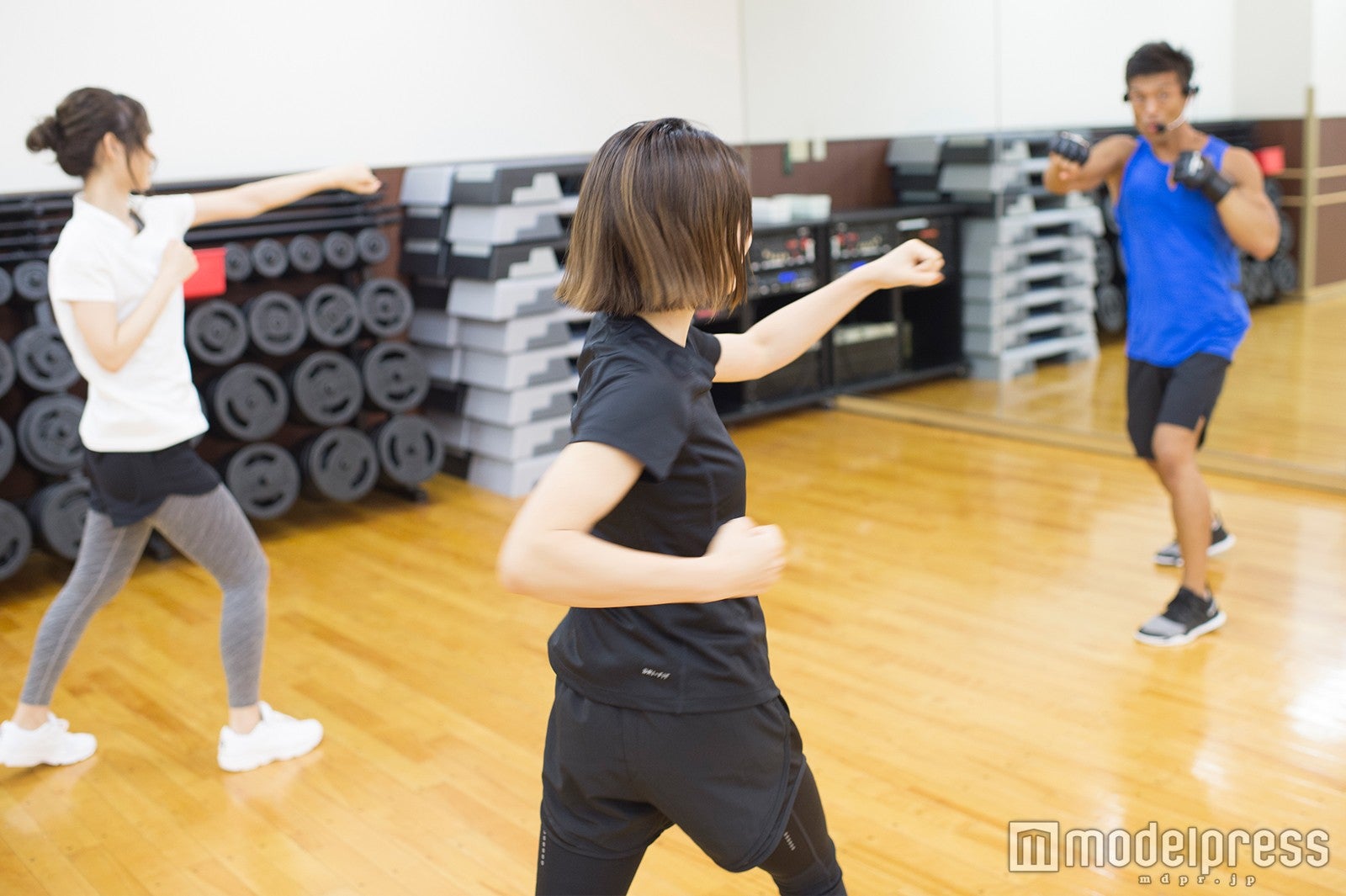 ストレス発散もできると人気のボディコンバット（C）モデルプレス