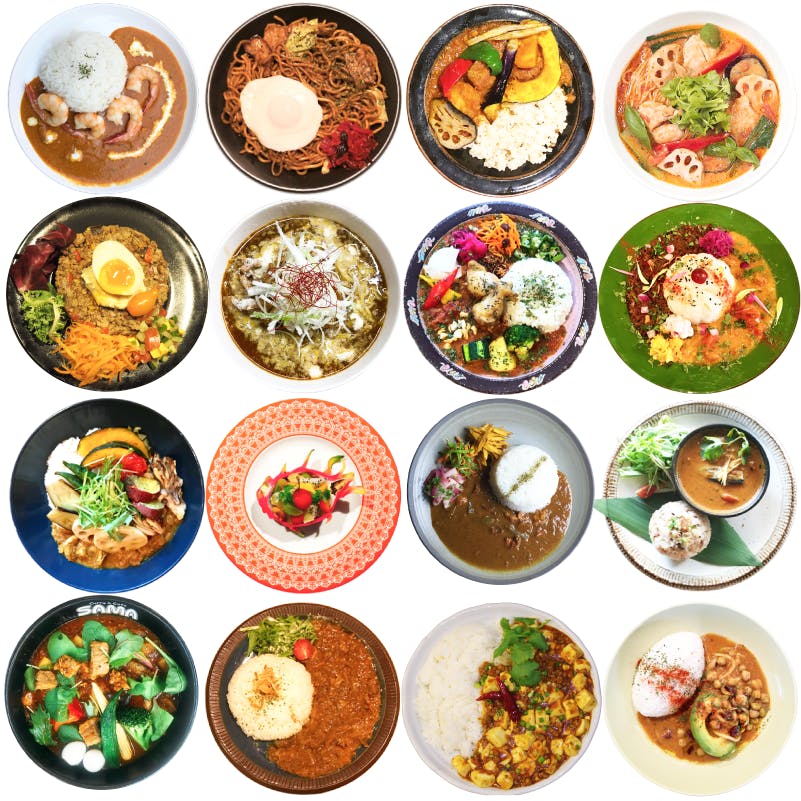 「下北沢カレーフェスティバル2020」スパイス系・あいがけ・キーマにグリーン…100種超のカレー店が参加