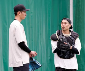 阪神・今朝丸 坂本＆才木から金言「勉強になりました」 才木との初キャッチボールに刺激「もう怖いくらい」