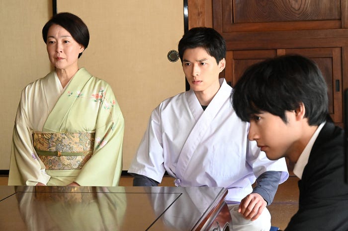 床嶋佳子、白洲迅、赤楚衛二「相続探偵」第5話(C)日本テレビ