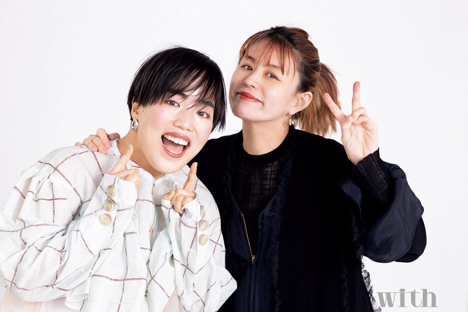 ゆりやんレトリィバァ、イガリシノブ「with」4月号（2月26日発売）／画像提供：講談社