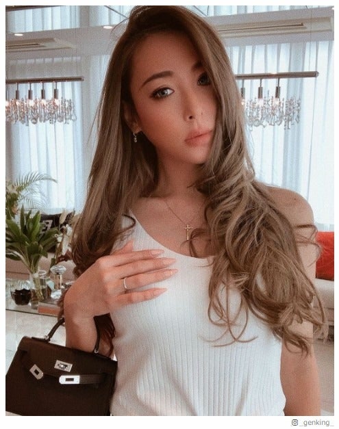 GENKING「これぞ私」 かき上げヘア復活に絶賛の声