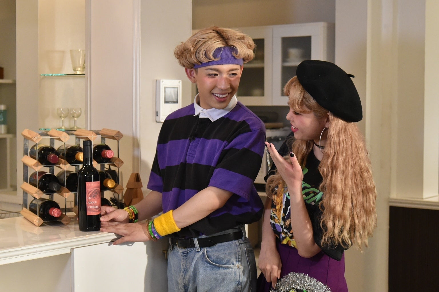 （左から）りゅうちぇる、ぺこ（画像提供：関西テレビ）