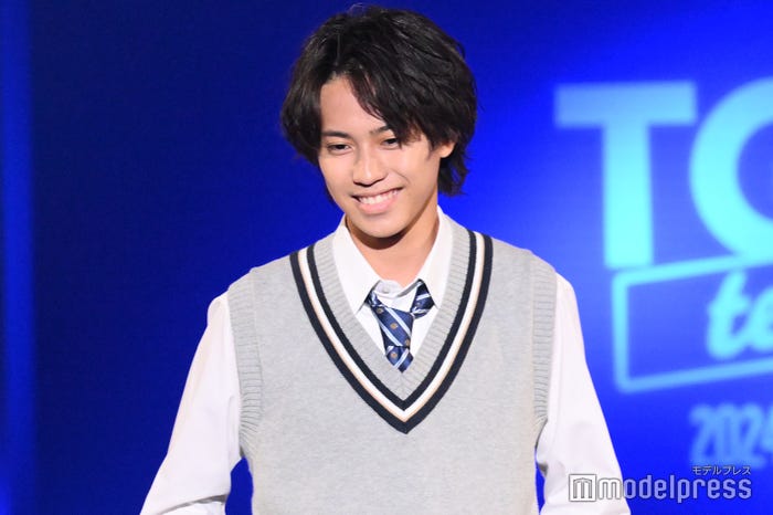 飯沼虎王くん「男子高生ミスターコン2024」ファイナリスト(C)モデルプレス