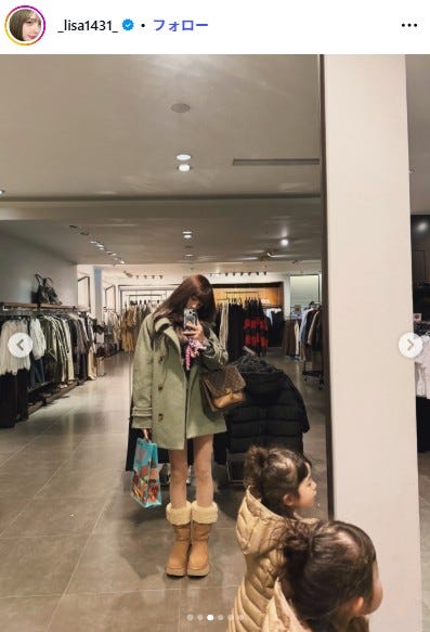 渡辺リサInstagramより