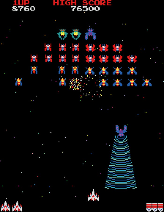 「ギャラガ」 ※画像はイメージ GALAGA TM& (C)Bandai Namco Entertainment Inc.