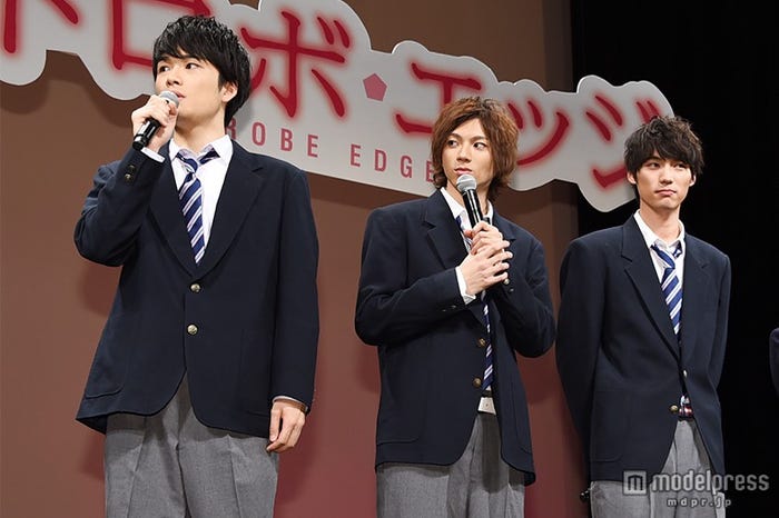 (左より)入江甚儀、山田裕貴、福士蒼汰