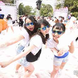 「バブルラン2015 in千葉」の様子/画像提供:バブルラン