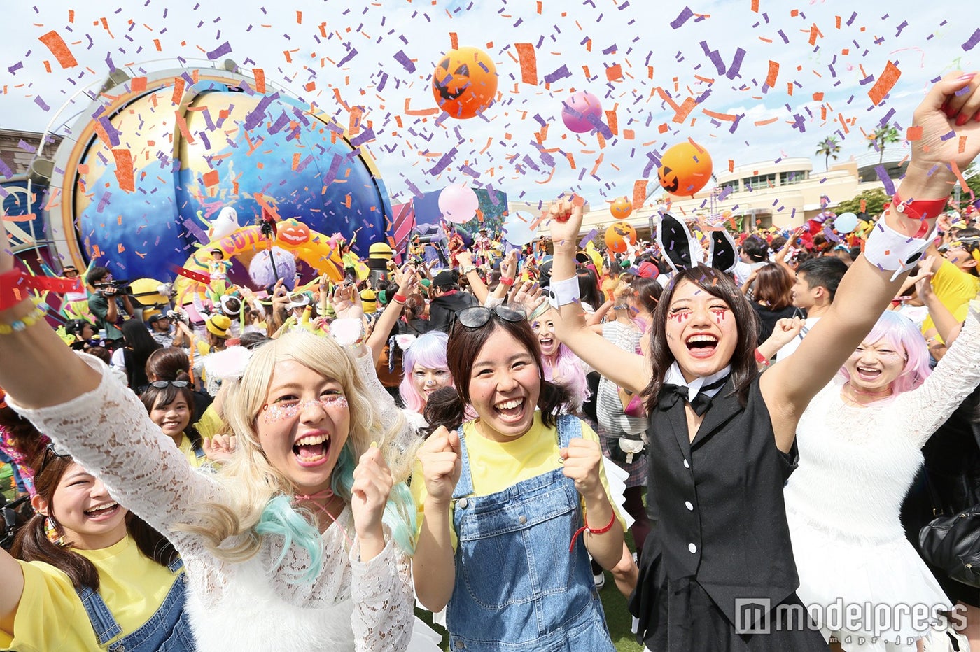 特別招待された仮装ゲスト約1,000名が「リ・ボーン・パーティ #仮装で熱狂」を体験／画像提供：ユー・エス・ジェイ
