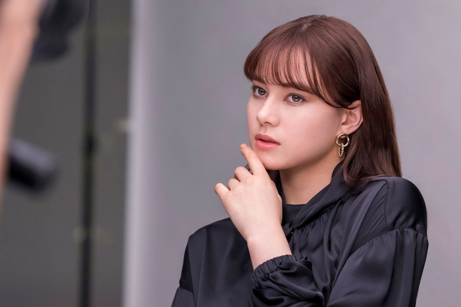 NINA／新テレビCM「パノラマエリアで、目もとが変わる。」篇メイキング （提供写真）