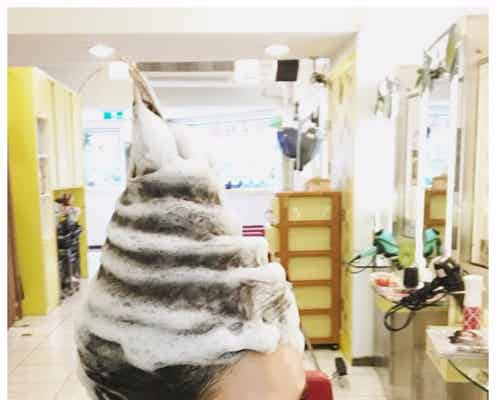 中村アン、シャンプー中のお茶目なショットに反響「斬新!」「気持ちよさそう」