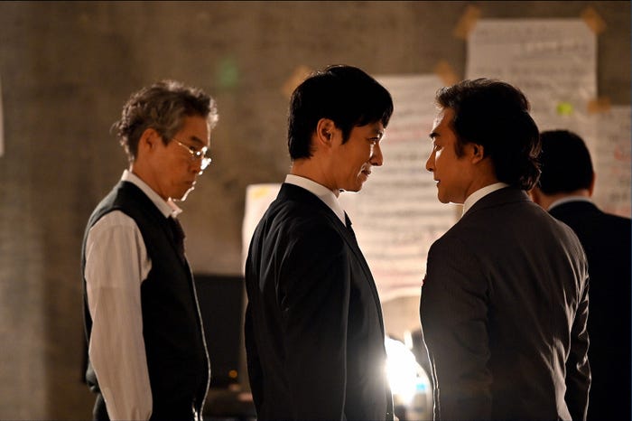 浅野和之、堺雅人、片岡愛之助/「半沢直樹」第9話より(C)TBS