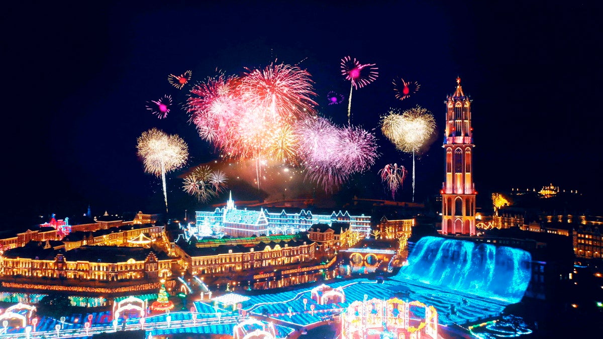 光の街のクリスマス／画像提供：ハウステンボス