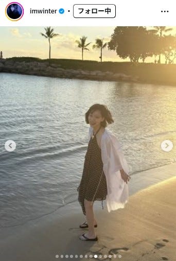 ウィンターInstagramより