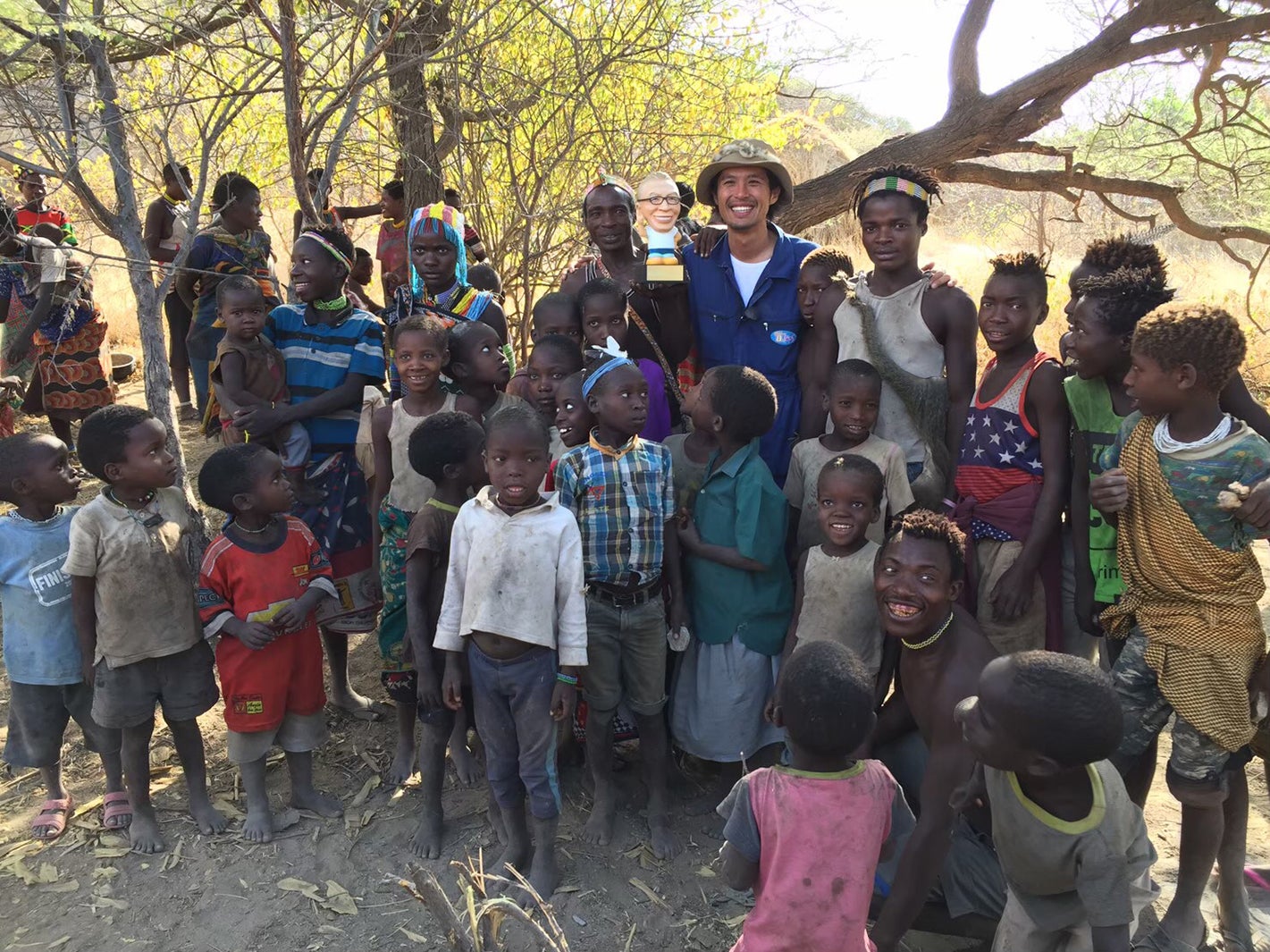 「所さんの目がテン！」アフリカ大陸タンザニア大型ロケの様子（C）日本テレビ