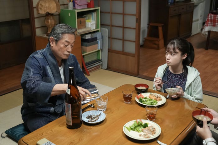 松平健、橋本環奈「おむすび」第12話(C)NHK