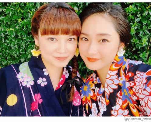 平愛梨&祐奈姉妹、浴衣2ショットに絶賛の声「トルコで着るなんて」