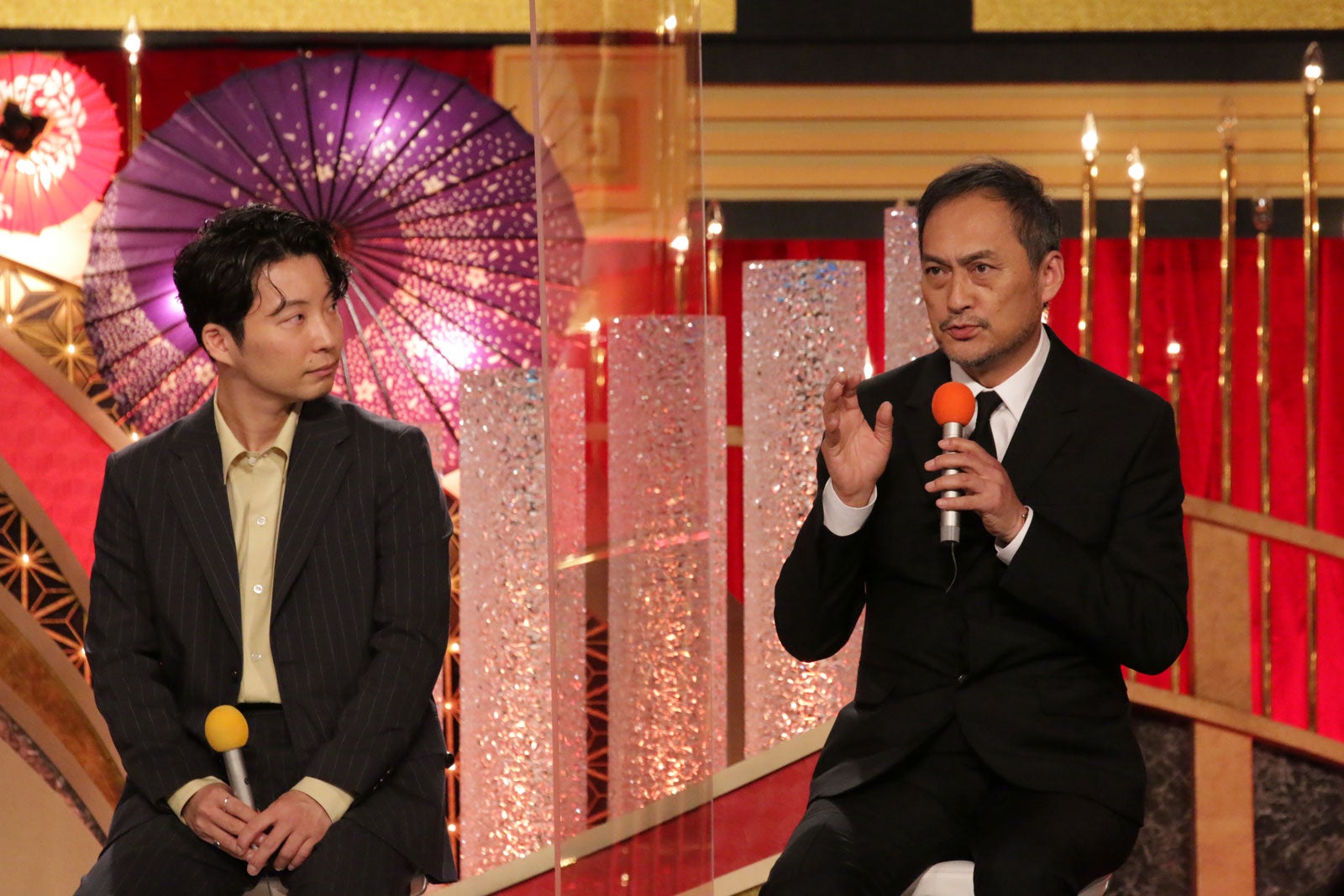 星野源、渡辺謙（C）日本アカデミー賞協会