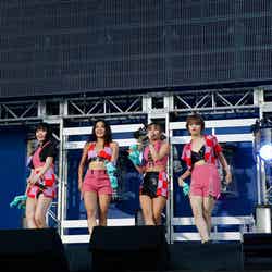 26日に出演したFAKY（左から）Mikako、Akina、Anna、Lil’ Fang(読み：リル ファング) （写真提供：avex）  