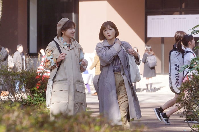 山口智子、上野樹里「監察医 朝顔」最終話より(C)フジテレビ