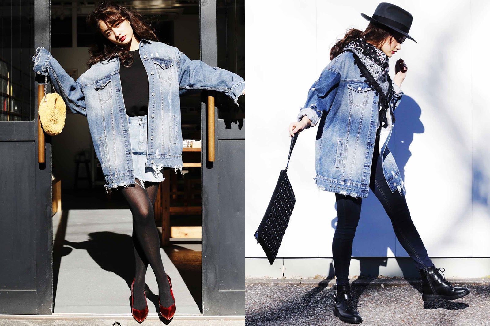 ヴィンテージ感がイケてる！“デニム×デニム”がおしゃれなんです