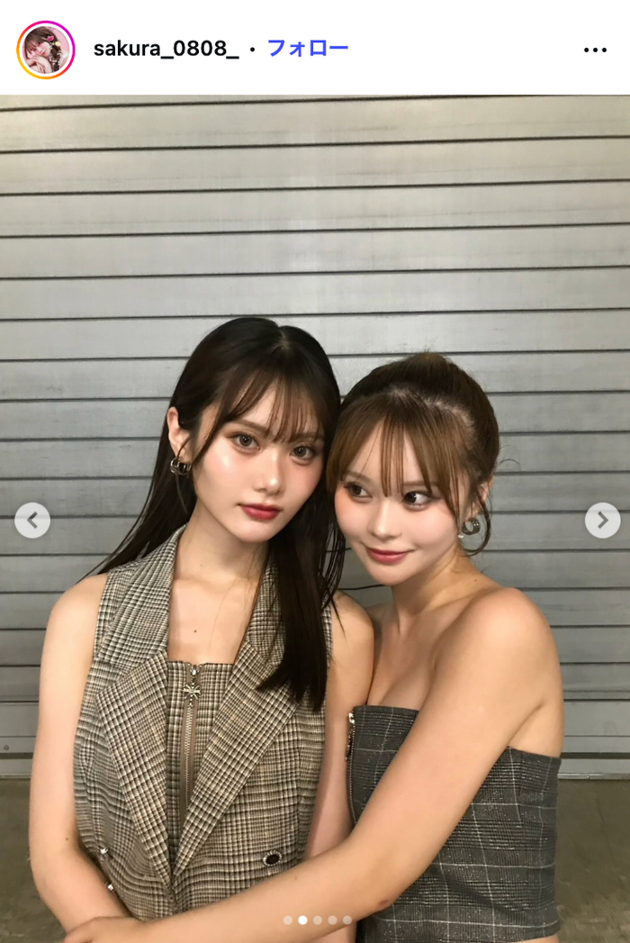 しずくさん、さくら/さくらInstagramより