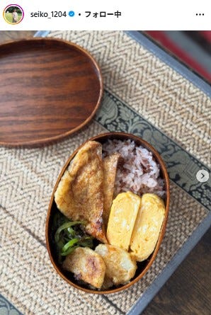 誠子Instagramより