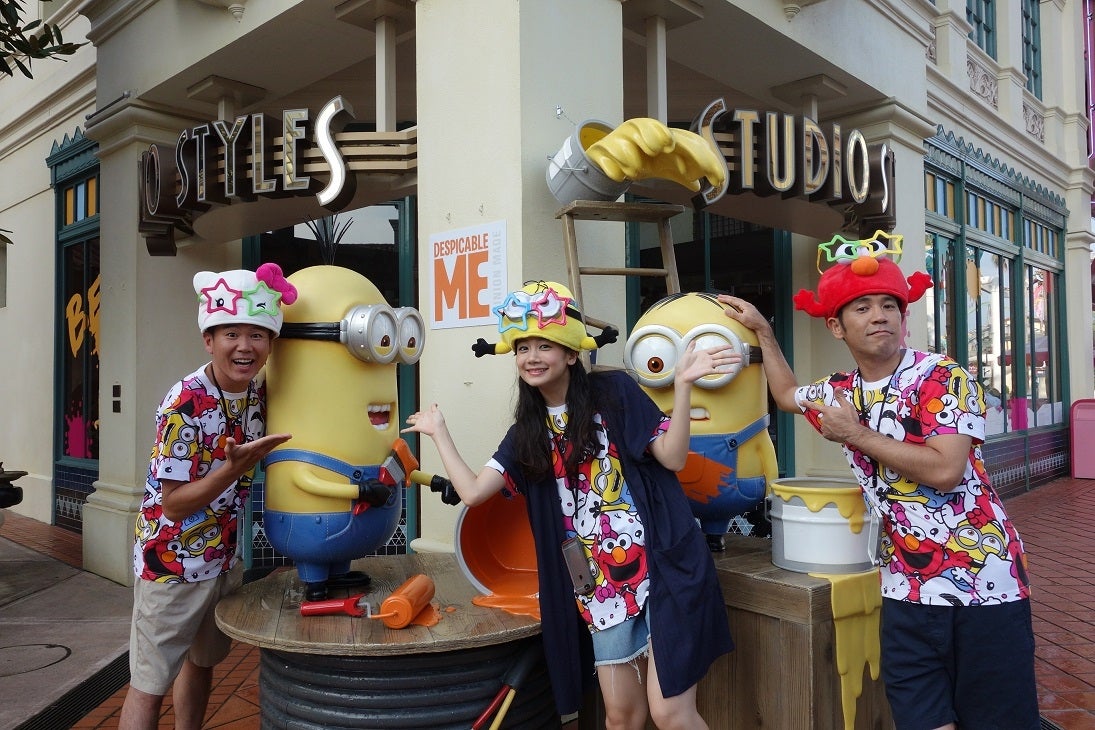 （写真左から）ガレッジセール・川田、清水富美加、ガレッジセール・ゴリ／画像提供：関西テレビ