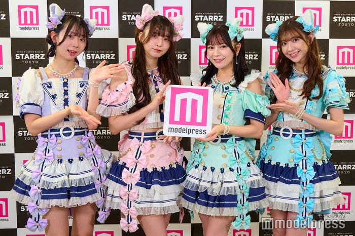 わーすた/(左から)松田美里、三品瑠香、廣川奈々聖、小玉梨々華(C)モデルプレス