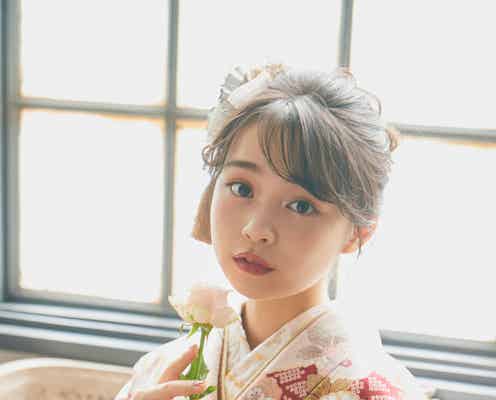 “ティーンの憧れ”林芽亜里、可憐な振袖姿披露 2023年は「私のことを新しく知る方も増やせる1年に」