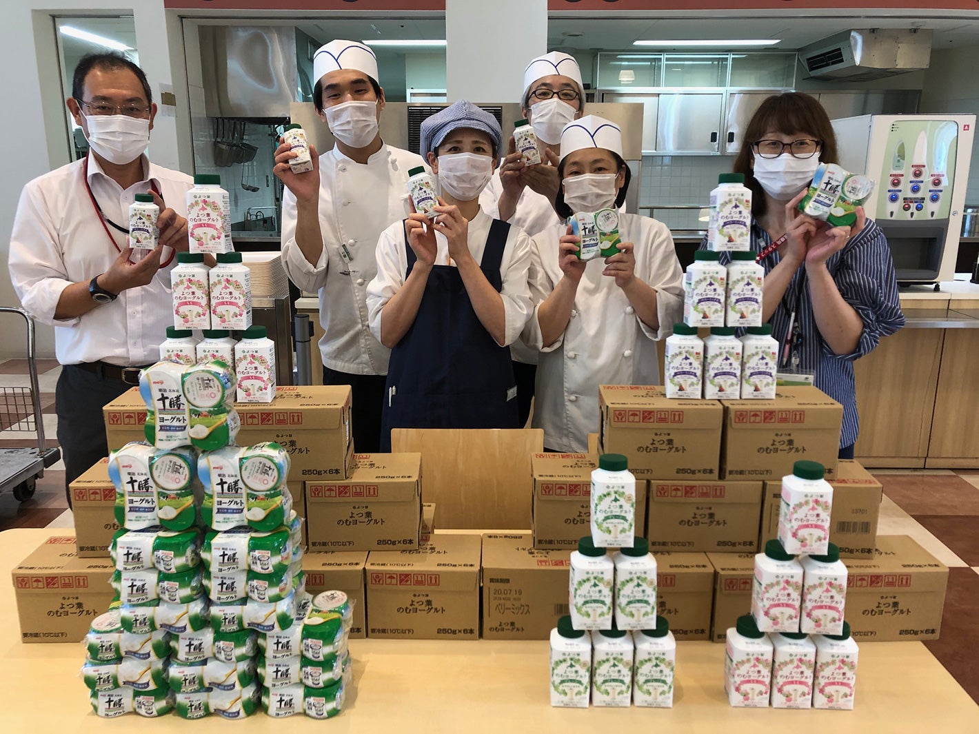 新型コロナ支援プロジェクトより（提供写真）