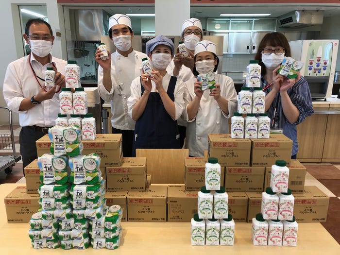 新型コロナ支援プロジェクトより(提供写真)