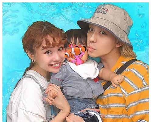 ぺこ&りゅうちぇる、リンク君と“念願”初プリクラに反響「素敵な家族」